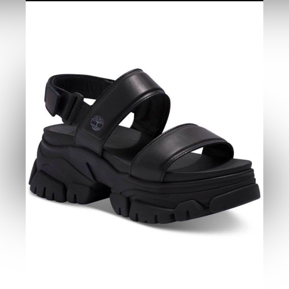 Timberland Women's Chunky Black Sandals